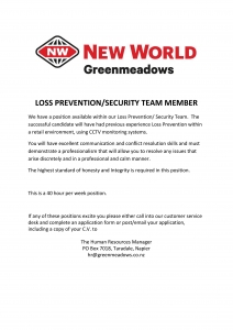 Loss Prevention