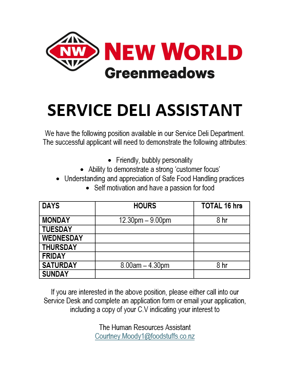 Deli Assistant